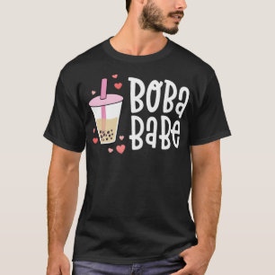 Boba Babe Women Bubble Tea s artsy thelwell T-Shirt