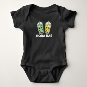 Boba Bae - Bubble Tea Kawaii Boba Tea Love Baby Bodysuit