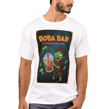 Boba Bar – The Undead’s Favorite Drink! T-Shirt