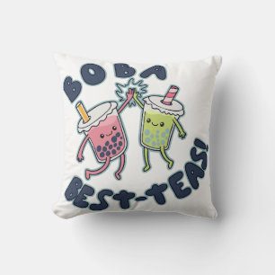 Boba Best-Teas! Cushion