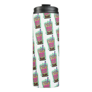 Boba Blast – Sip or Die! Thermal Tumbler