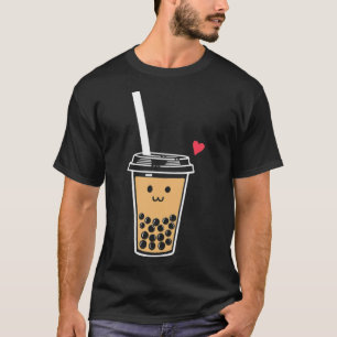 Boba Bubble Drink Kawaii friendship bibi and tina  T-Shirt