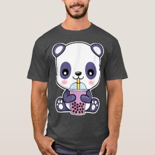Boba Bubble Milk Tea Kawaii Panda Lover T-Shirt