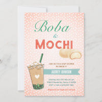 Boba Bubble Tea Baby Shower Japan Korea Kawaii