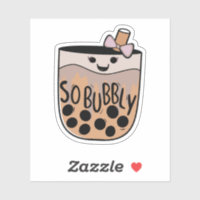 Boba Bubble Tea Cute and Funny