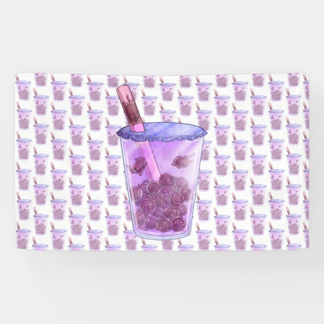 Boba Cats Banner (Horizontal)