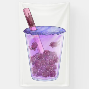 Boba Cats Banner