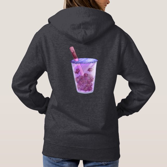 Boba Cats Hoodie (Back)