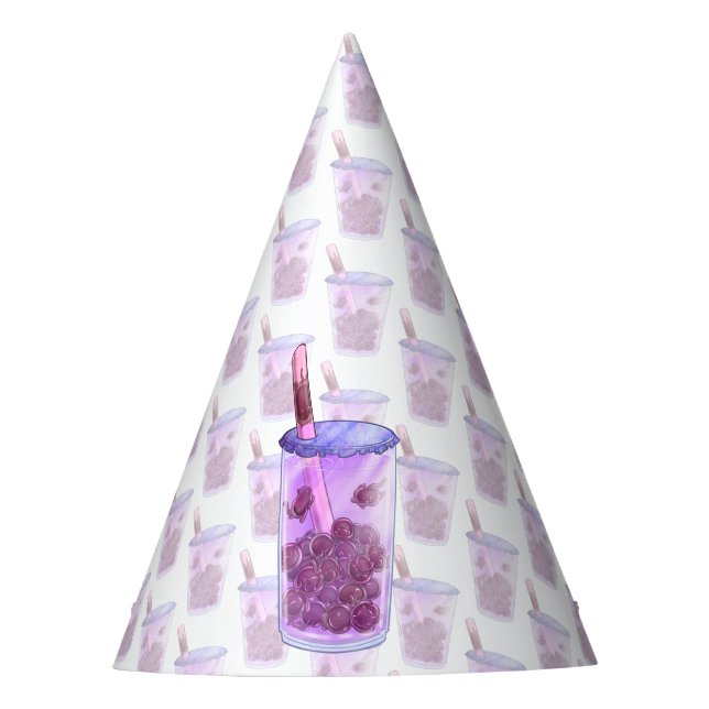 Boba Cats Party Hat (Front)