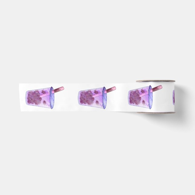 Boba Cats Satin Ribbon (Front)