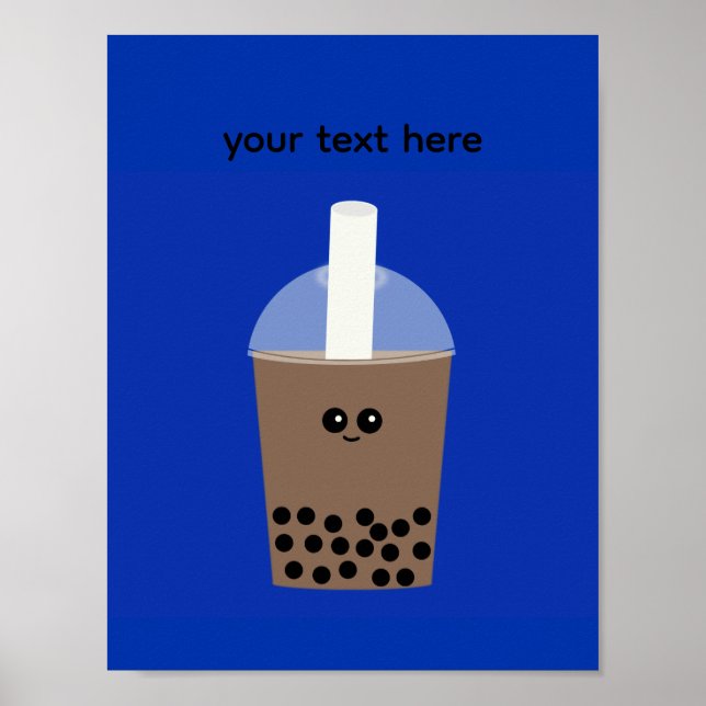 Boba Drink #1 Poster (Front)