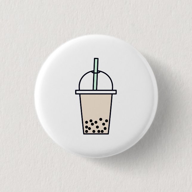 Boba Drink Pin (Front)