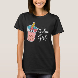 Boba  Girl Milk Tea Bubble Tea MP T-Shirt