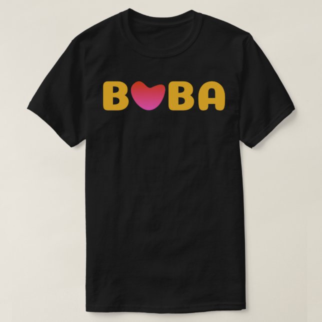 Boba Love T-Shirt (Design Front)
