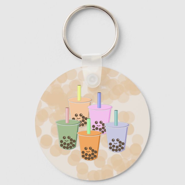 Boba on Parade Key Ring (Front)