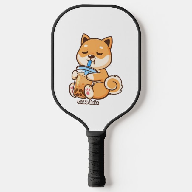 Boba Shiba Boba Shiba Boba Shiba 1 Pickleball Paddle (Front)