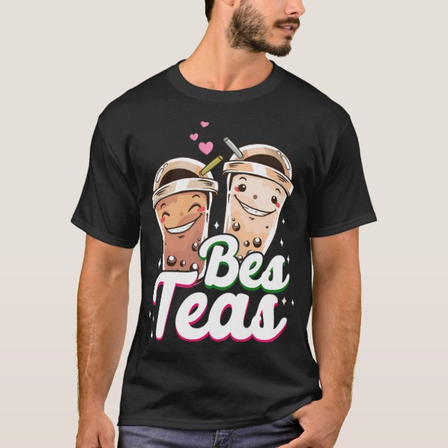 Boba Tea Bes Teas Best bad uncle  T-Shirt (Front)