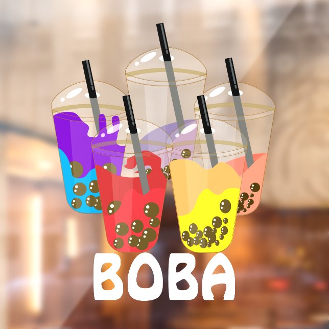 Boba Tea Bubble Drink Front  (Sheet 2)
