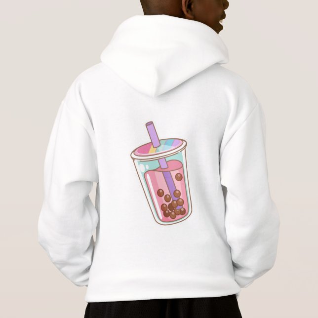 boba tea bubble tea  (Back)