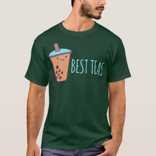 Boba Tea Bubble Tea Partnerlook Best Teas Premium  T-Shirt