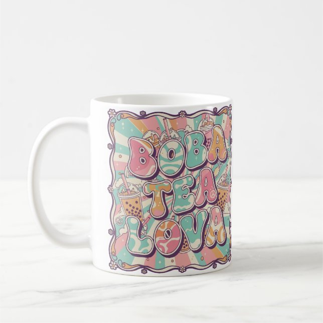 Boba Tea Lova Coffee Mug (Left)