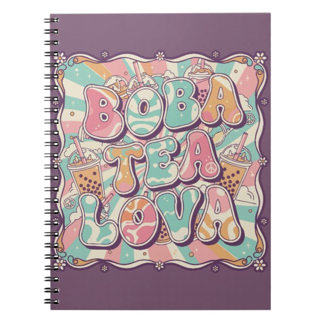 Boba Tea Lova Notebook (Front)
