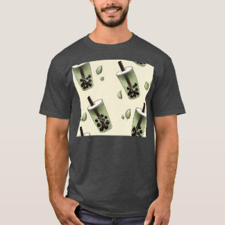 Boba tea pattern T-Shirt