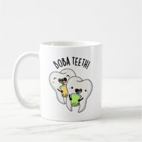 Boba Teeth Funny Boba Tea Pun