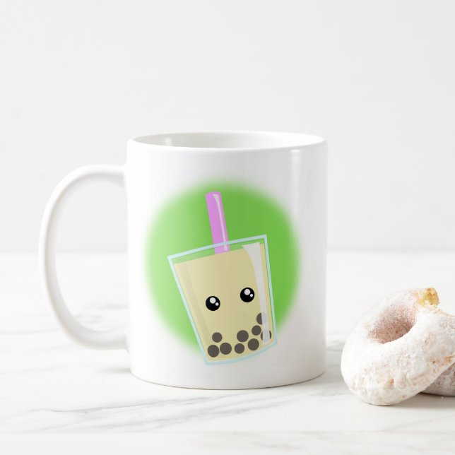 Boba Time! Coffee Mug (With Donut)
