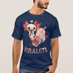 Bobalotl Axolotl Boba Kawaii Anime Japanese Gift G T-Shirt