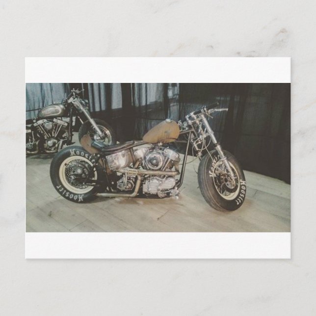 bobber bike postcard (Front)
