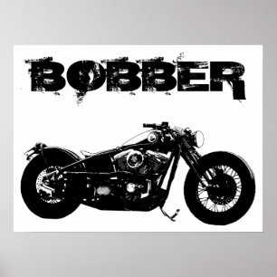 Bobber Bike Poster