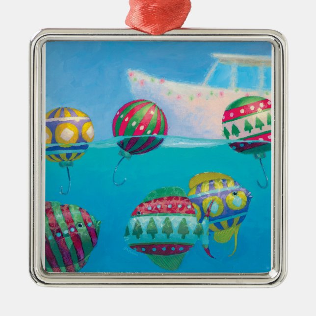 Bobber Fish Bulbs Christmas ornament (Front)