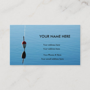 Bobber Fishing Business Card
