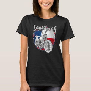 Bobber Low Rider Clothes Chicano Cholo Vicla Lowri T-Shirt