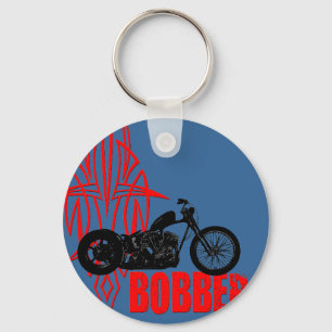 Bobber Motorbike Key Ring