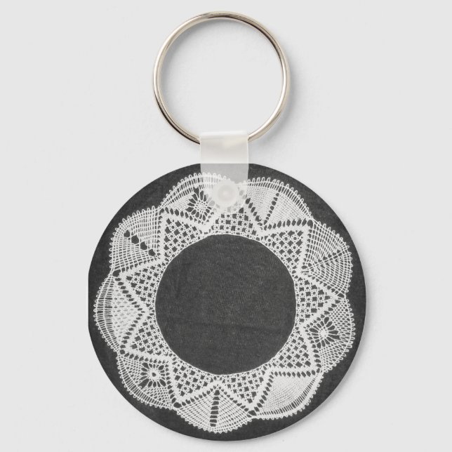 bobbin lace sampler key ring (Front)