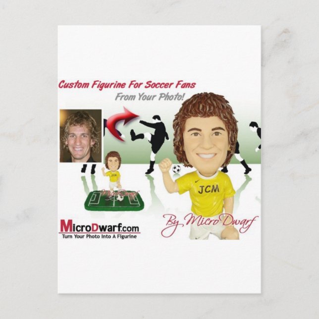 Bobbleheads Bobblehead Bobble Heads Postcard (Front)