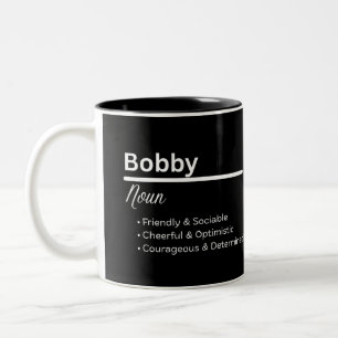 Bobby Boy Name Definition Personalized Mug