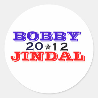 Bobby Jindal '12 Classic Round Sticker
