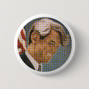 Bobby Kennedy 6 Cm Round Badge
