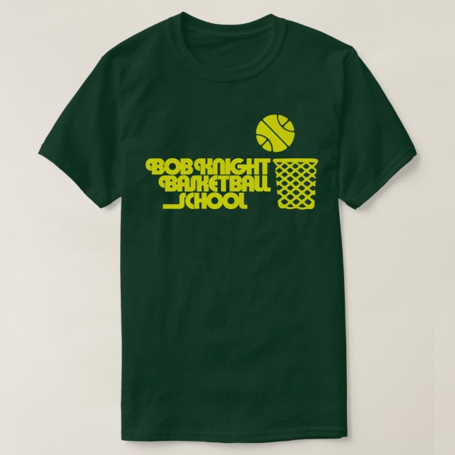 Bobby Knight Basketball Camp T-Shirt (Design Front)