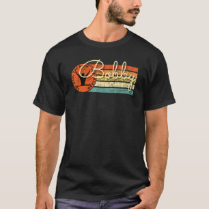 Bobby Man Myth Legend Retro Vintage Birthday T-Shirt
