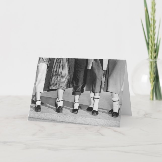 Bobby Socks, 1953 Card (Front)