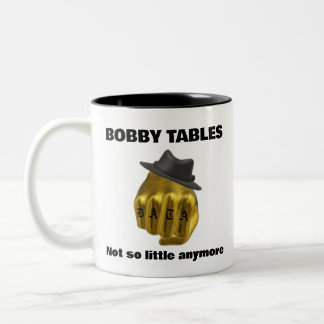 Bobby Tables Two-Tone Coffee Mug