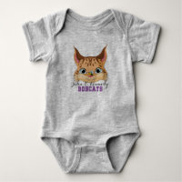 Bobcat babysuit