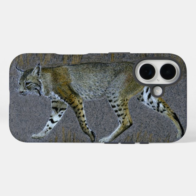 Bobcat Case-Mate iPhone Case (Back (Horizontal))