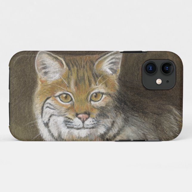 Bobcat Case-Mate iPhone Case (Back (Horizontal))