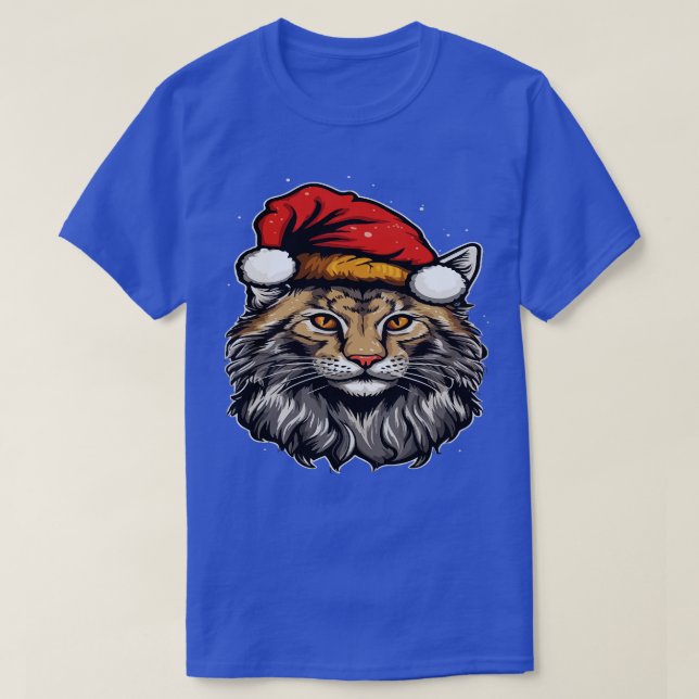 Bobcat Christmas T-Shirt (Design Front)