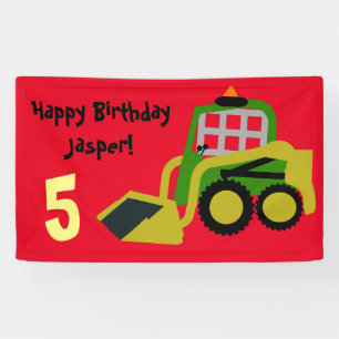 Bobcat Excavator Banner